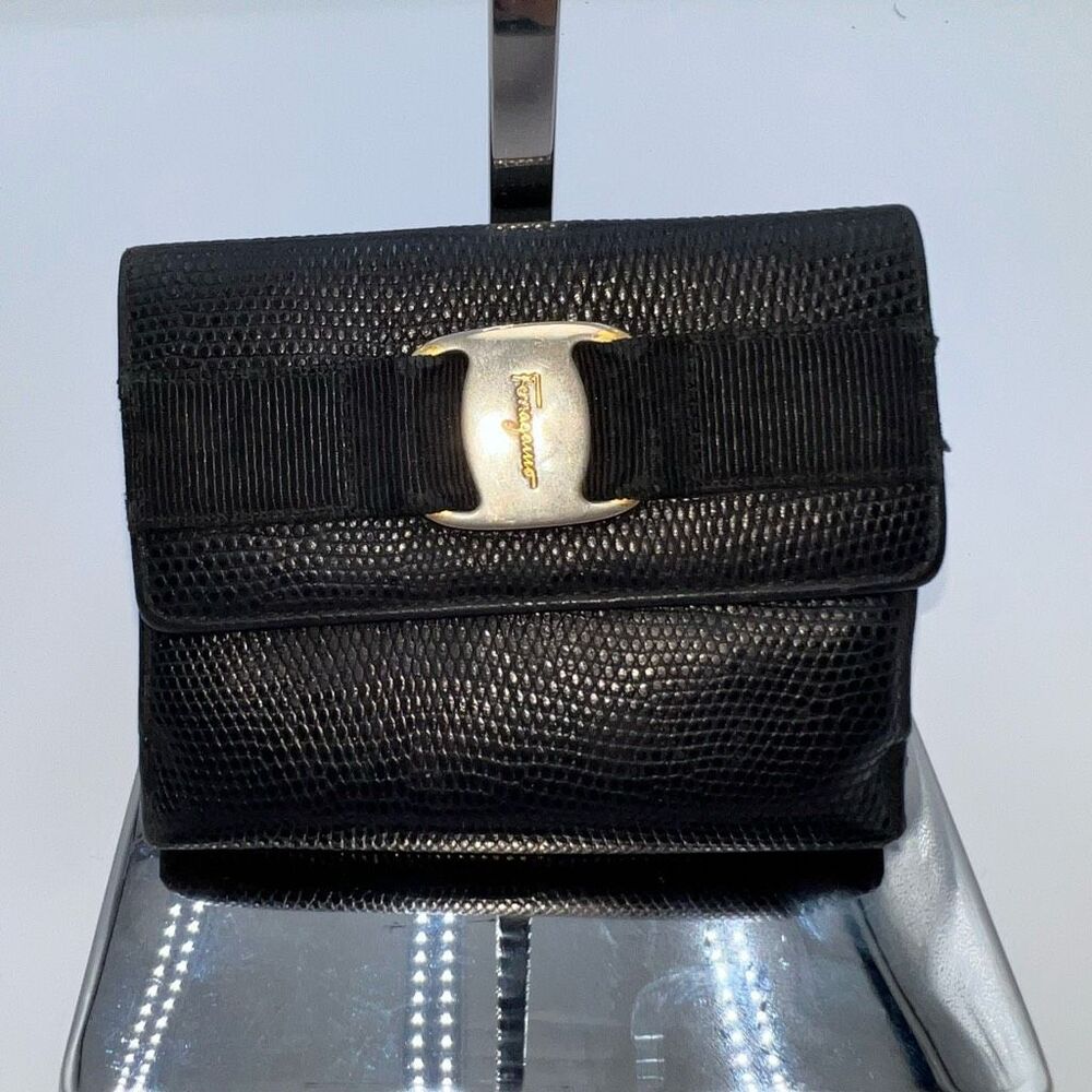 Salvatore Ferragamo Vara Bifold Leather Wallet